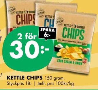 ÖoB KETTLE CHIPS erbjuda