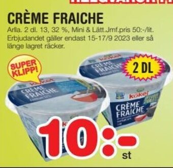 Nya Pulsen CREME FRAICHE erbjuda