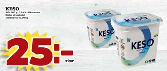Supergrossen KESO Arla erbjuda
