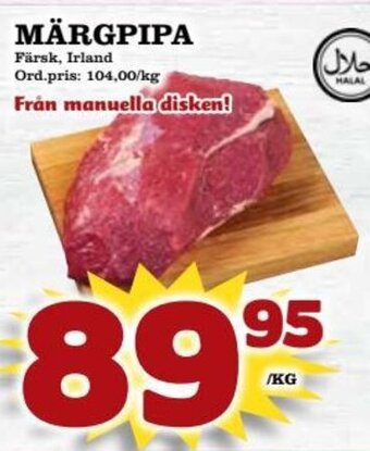 Supergrossen MÄRGPIPA erbjuda