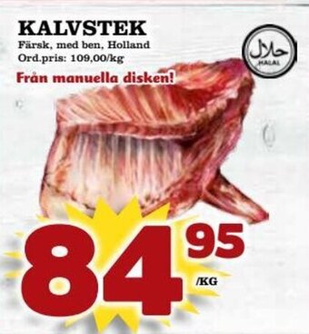 Supergrossen KALVSTEK erbjuda