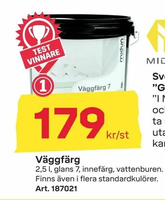 Byggmax Väggfärg erbjuda