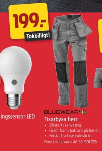 Jula Bluewear arbetsbyxor erbjuda