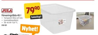 Jula Jula förvaringsboxar erbjuda