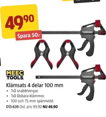 Jula Meec tools tvingar erbjuda