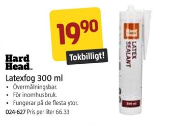 Jula Hard head fogmassa erbjuda