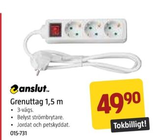 Jula Anslut grenuttag erbjuda