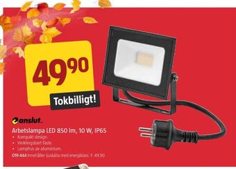 Jula Anslut arbetslampor erbjuda