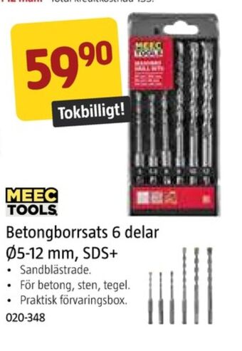 Jula Meec tools borr erbjuda