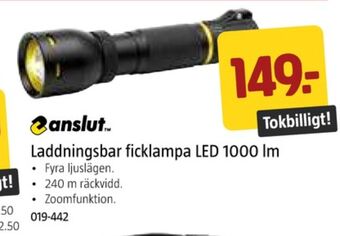Jula Anslut ficklampor erbjuda