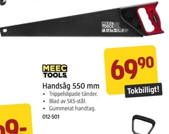 Jula Meec tools såg erbjuda