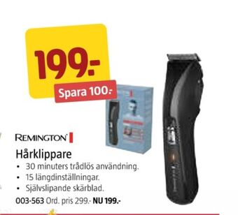 Jula Remington hårklippare erbjuda
