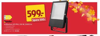 Jula Strålkastare led ip65, 200 w, 25600 lm erbjuda