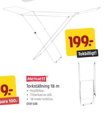 Jula Torkställning 18 m erbjuda
