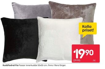 Rusta Kuddfodral Fia erbjuda