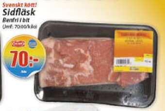 Extra Mjällby Stormarknad Sidfläsk erbjuda