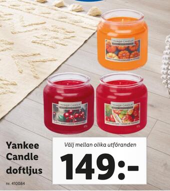 Lidl Yankee candle doftljus erbjuda