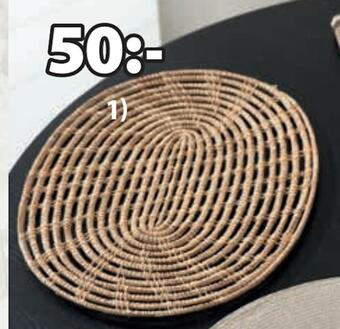 JYSK Strandglim bordstablett erbjuda