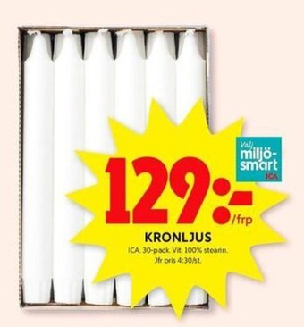 ICA Kvantum KRONLJUS erbjuda