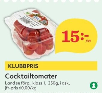 Hemköp Cocktailtomater erbjuda
