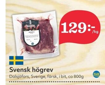 Hemköp Svensk högrev erbjuda