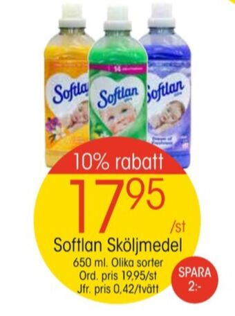 EKO Softlan sköljmedel erbjuda