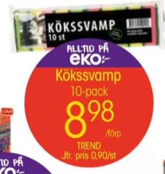 EKO Trend kökssvamp erbjuda