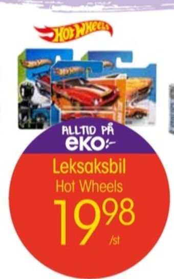 EKO Hot wheels bilar erbjuda
