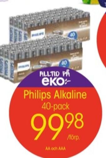 EKO Philips batterier erbjuda