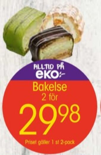 EKO Eko butiksbakat kaffebröd erbjuda