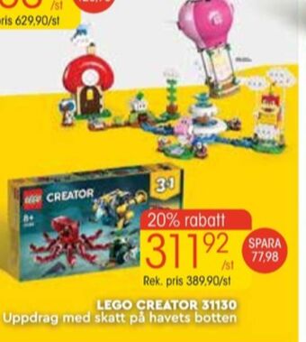 EKO Lego leksaker erbjuda