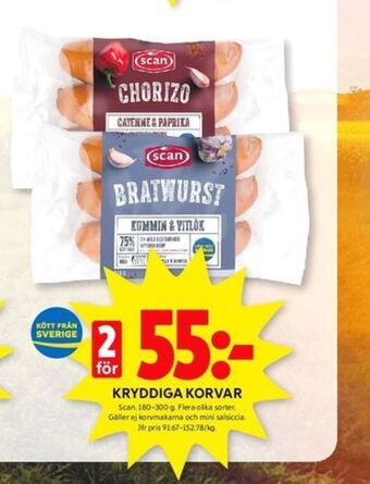 ICA Kvantum Scan chorizo erbjuda