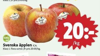 ICA Nära Ica äpplen erbjuda