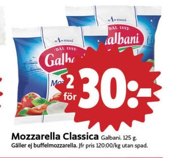 ICA Nära Galbani mozzarella erbjuda