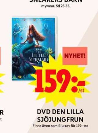 ICA Maxi Disney dvd-film erbjuda