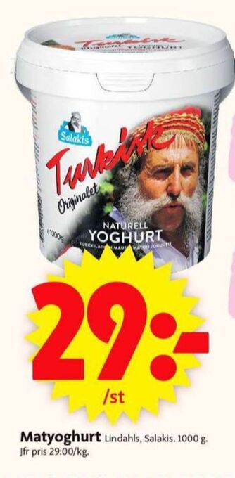 ICA Supermarket Salakis yoghurt erbjuda
