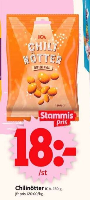 ICA Supermarket Ica jordnötter erbjuda