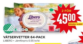 Willys Hemma Libero tvättservetter erbjuda