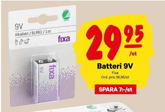 Batteri 9v