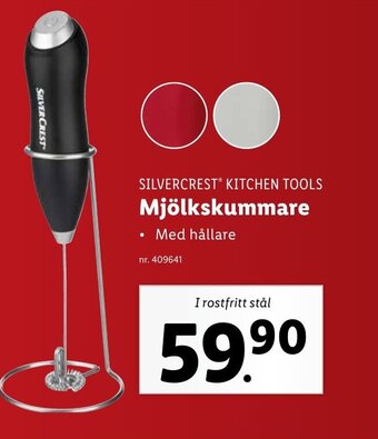 Lidl SILVERCREST KITCHEN TOOLS Mjölkskummare erbjuda
