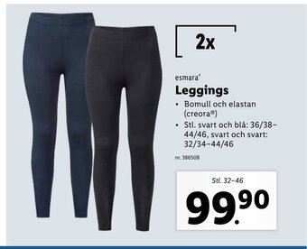 Lidl Esmara Leggings erbjuda