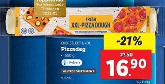 Lidl CHEF SELECT & YOU Pizzadeg erbjuda