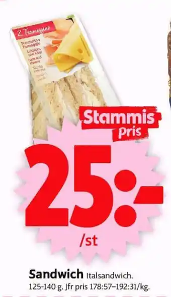 Sandwich 125-140g