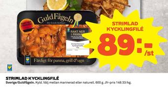 Coop Konsum Strimlad kycklingfilé erbjuda