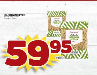 Bonum Matmarknad Cashewnötter erbjuda