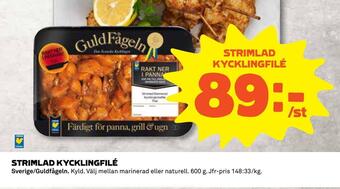 Coop Daglivs Strimlad kycklingfilé erbjuda