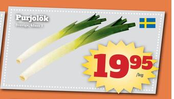 Bonum Matmarknad Purjolök erbjuda