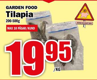 Matdax Tilapia erbjuda