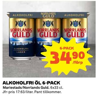 Alkoholfri öl 6-pack