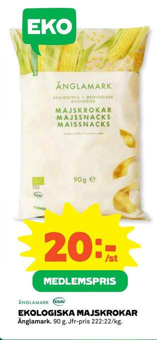 Ekologiska majskrokar